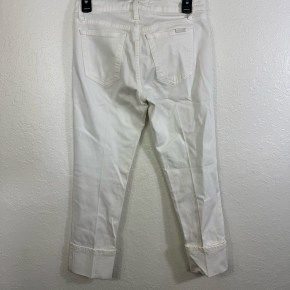 Joe's Jeans Annie White Ankle Cropped cuffed size 27 causal Denim Jeans - Picture 7 of 9
